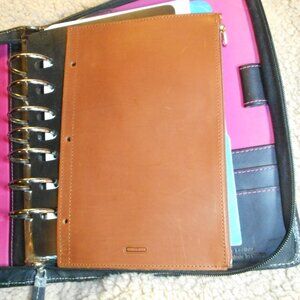 Vintage Coach Leather Organizer Zip NWOB, 1309 in British Tan